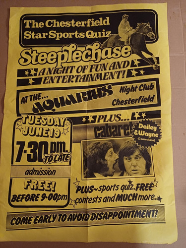 Vintage variety poster