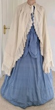 Victorian Ivory Cotton Cape