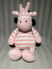 John Lewis Pink White Striped
