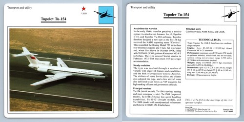 Tupolev 154 transport - tu-154,