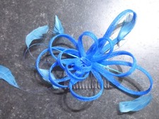 Blue Ribbon Flower with