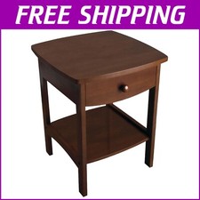 Stylish 22" Wood End