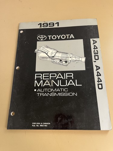 1991 toyota a43d a44d - toyota,