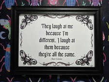 Kurt Cobain quote laugh quote