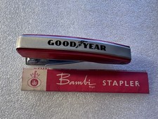 Vintage Bambi Stapler. Good