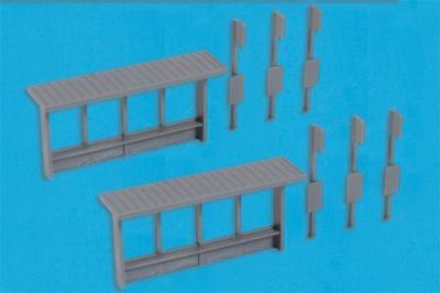Bus stops and shelters - stops,