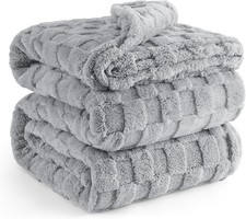 Large soft fleece throw - large,