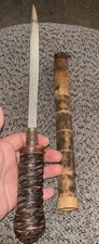 antique  Leather-Wrapped