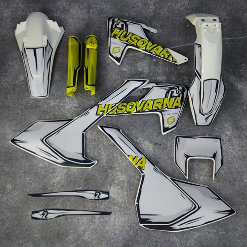 Plastics graphics husqvarna - plastics, +