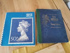 2 Stamp Albums with Various