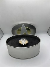 Star Trek Next Generation Insignia Wrist Watch 1999 Wesco 8.5” Strap New Boxed E