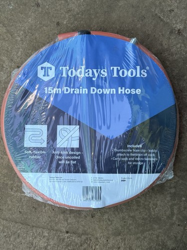 Todays tools drain down orange - tools,