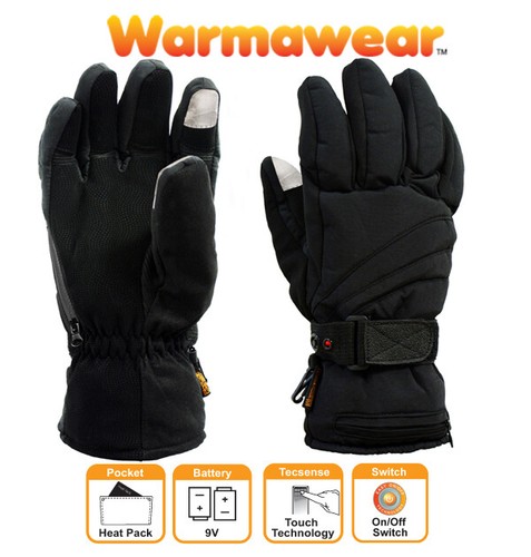 Deluxe battery heated gloves - deluxe,