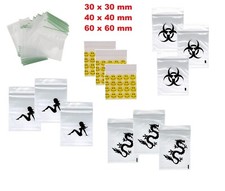1000 SMALL TINY SEALY GRIP ZIP LOCK SEAL best GUMMY BAGS BAGGIES 100 UK dispatch