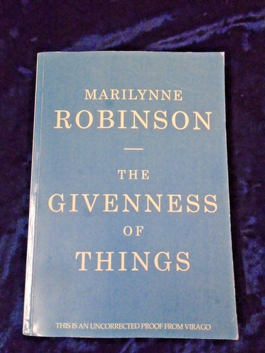 The givenness things by - the,