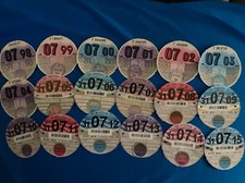 OLD USED TAX DISC  18 FROM