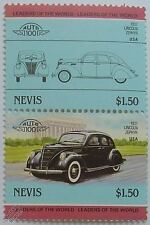 1937 LINCOLN ZEPHYR Car Stamps