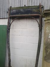Garden Archway Antique Cart Staves Shafts Trellis Pair Wooden Arbour