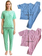 Ladies Womens Short sleeve PJS