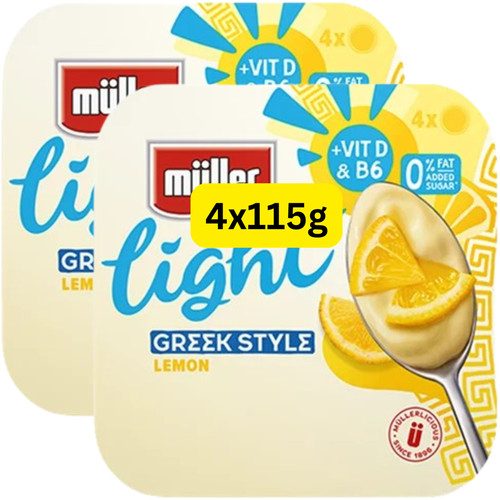 Muller light greek style - style, lemon