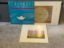 PENTANGLE - So Early In The Spring/In The Round/Open The Door 3 x LP LOT Folk EX