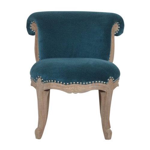 Oak toned teal studded - toned,