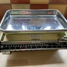 Vintage Royal Beam Light Green Kitchen Scales