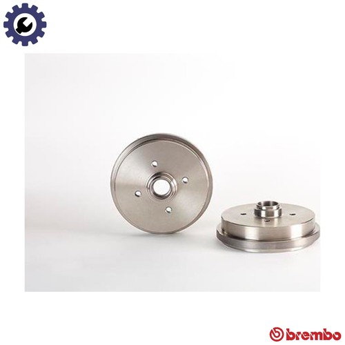 Brake drum 3256 10 - 2x,