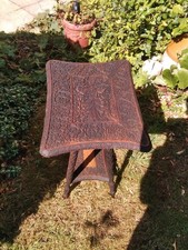 Antique Carved Wooden Table