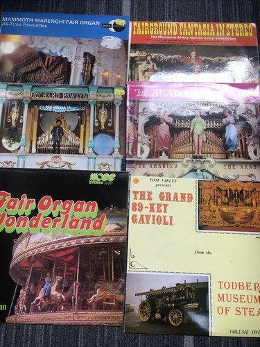 Fairground organ x6 - fairground,