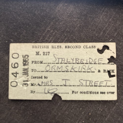Railway ticket - , (