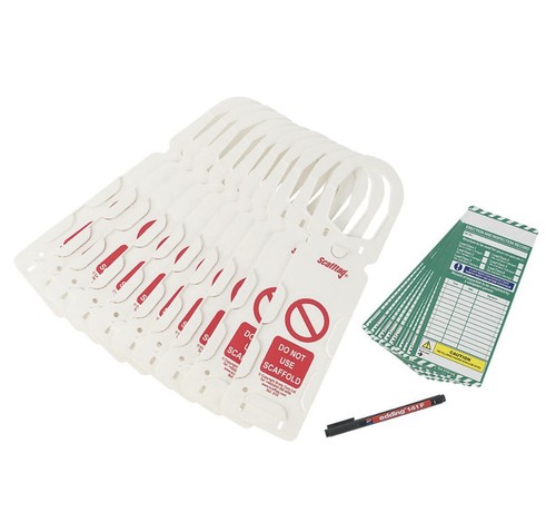 Scafftag scaffold tag kit - kit, &