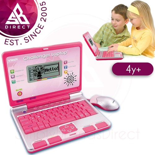 Vtech challenger laptop pink - challenger,