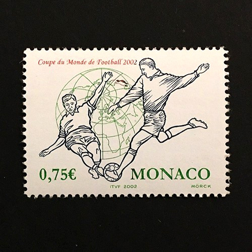 Monaco 2002 single - , mnh