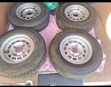 4 X Original Mini Wheels 5 X 10 X 610 Inset, FAM 8932, 165/70 R10