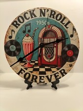 Rock n roll forever metal wall