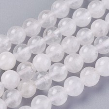 Clear Quartz Gemstone Beads
