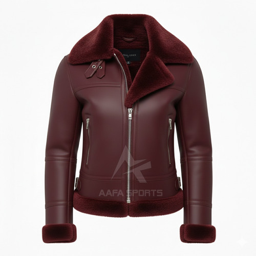 Shearling aviator flight - shearling,