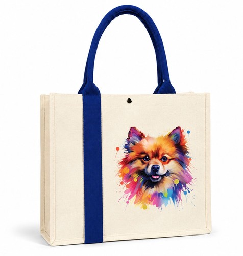 Colourful printed dog breed - printed,