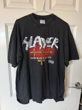 Slayer 2002 UK Tour Shirt (XL)