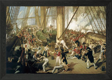 The Fall of Nelson Framed Wall