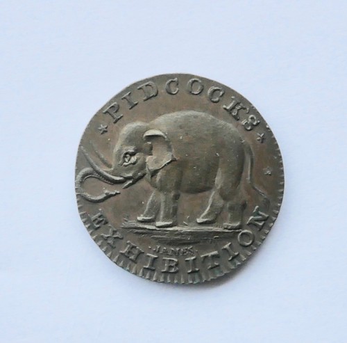 Pidcock exhibition farthing - pidcock's,