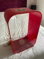 Biorb Life60 Chilli Red Aquarium All In One Fish Tank Led Lighting And Filter