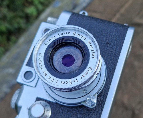 Leitz leica iiig elmar - elmar, mm