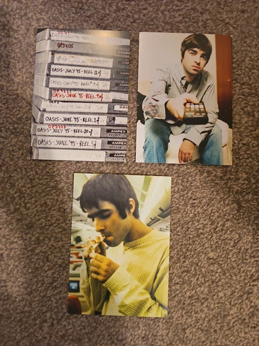 Oasis official post cards - oasis,