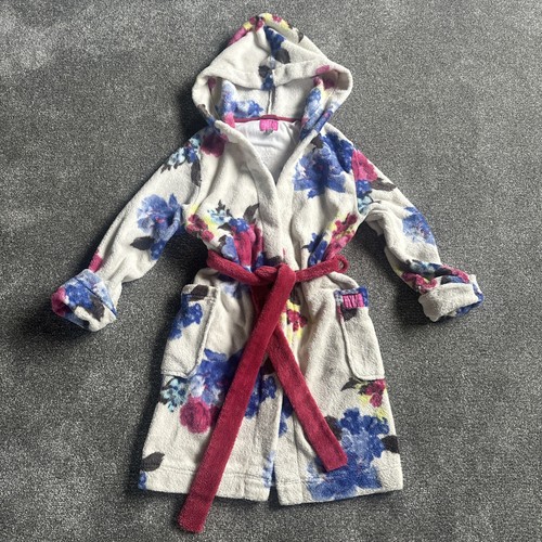 Joules girls white hooded - white,