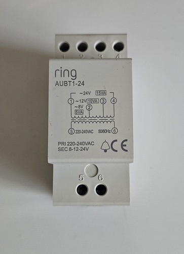 Ring aubt1 24v din - 24v, rail
