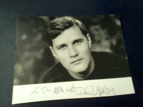 David morrissey hand signed - morrissey,
