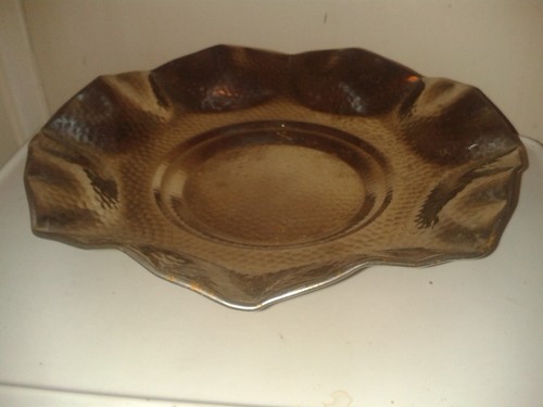 Vintage silver tone - , hammered