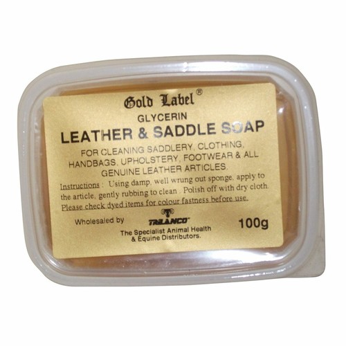 Gold label glycerin leather - gold, &